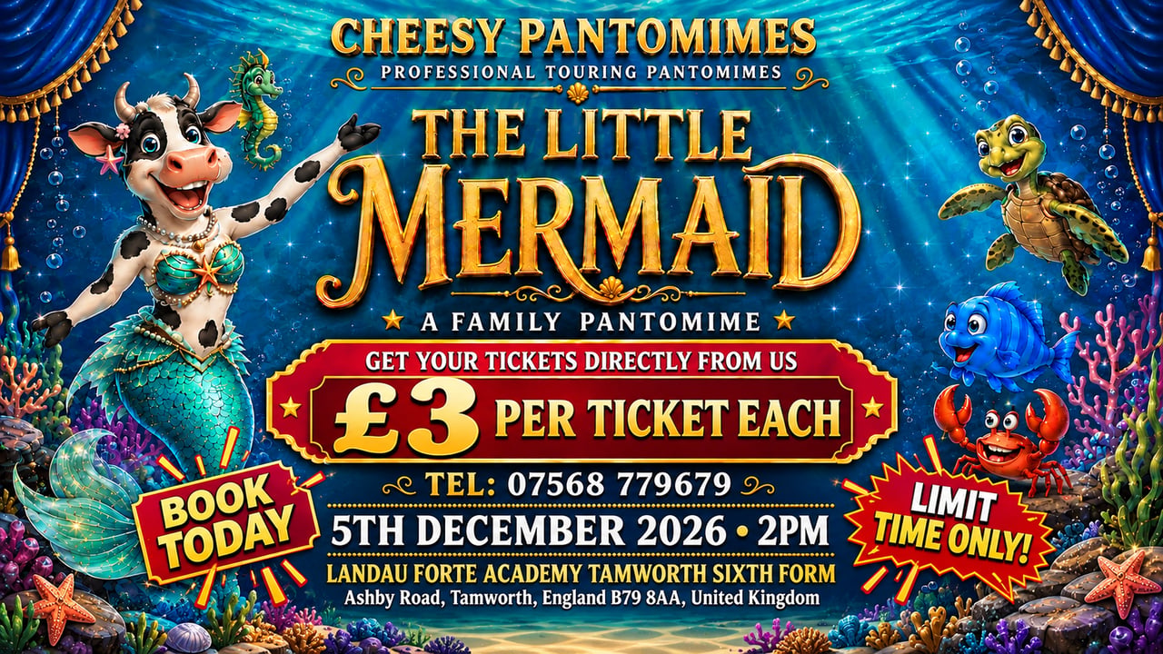 The little mermaid professional pantomime 