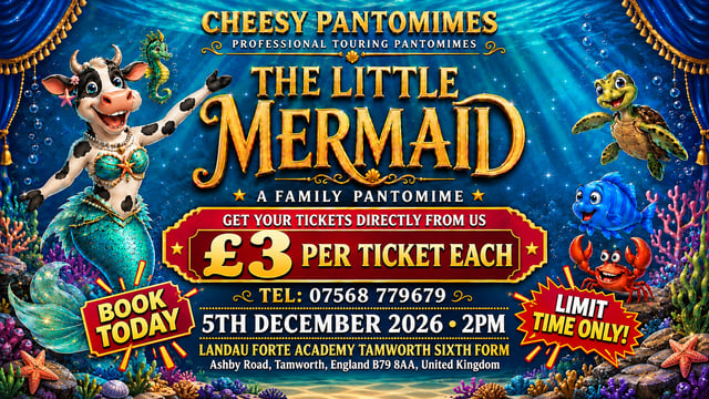 MA Theatre Company - The little mermaid professional pantomime 