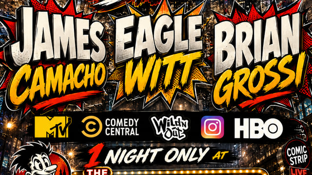 James Camacho performing live along side Eagle witt & brian grossi - lower deck productions