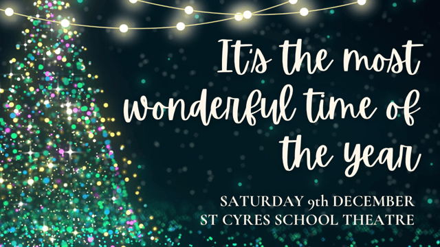 It's the Most Wonderful Time of the Year! - The Stage Centre