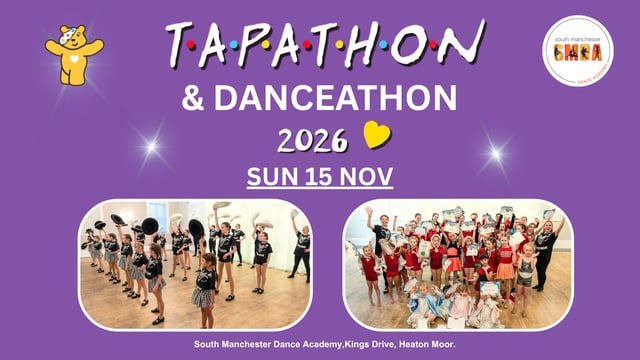 SMDA Danceathon and Tapathon Performance 2026 - South Manchester Dance Academy