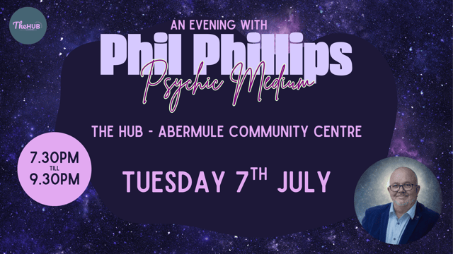 The Hub - Brewing Creativity - An Evening With Phil Philips - Psychic Medium