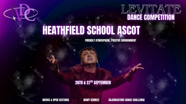 Ascot Competition - 26th&27th September - Levitate Dance Company