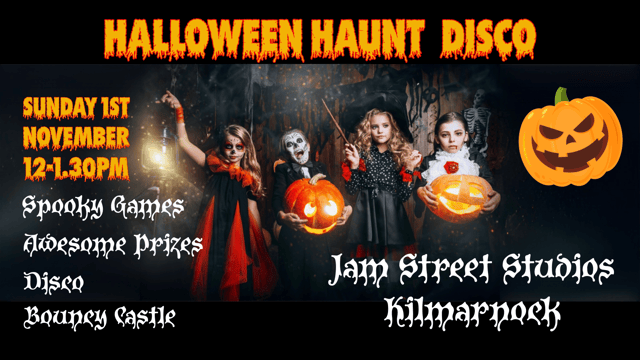 Halloween Haunt Disco Kilmarnock - Jam Street School of Dance