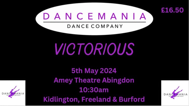 VICTORIOUS 10.30am show - Dancemania Dance Company