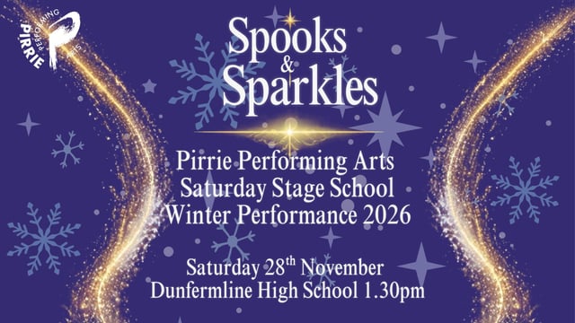  🌟🎭 Spooks & Sparkles 2026 🎭🌟 (Saturday) - Pirrie Performing Arts