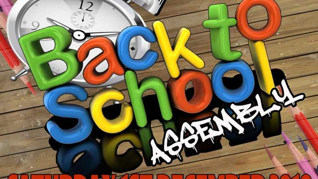 BOMBA ROCK'S BACK TO SCHOOL ASSEMBLY - BOMBA ROCK MUSIC