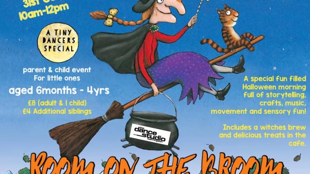Room On The Broom - dance and play party. - The Dance Studio Warrington