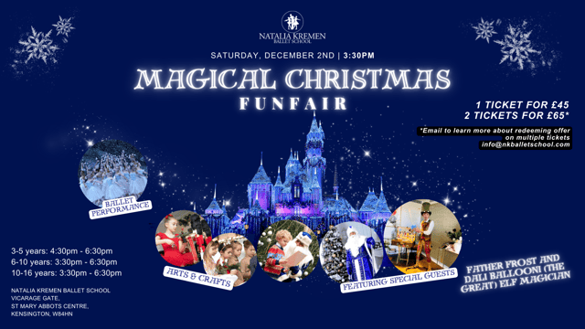 Magical Christmas Funfair - Natalia Kremen Ballet School