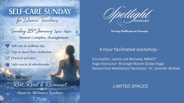 Self-Care Sunday for Dance Teachers - Spotlight Support