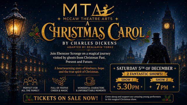 A Christmas Carol - McCaw Theatre Arts