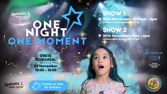 One Night, One Moment - Studio 44