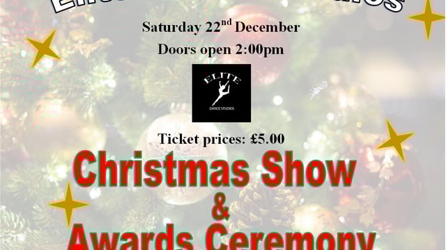 Elite Dance Studios: Christmas Show! - Elite Dance Studios