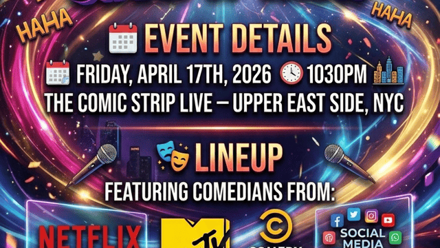 THANK COMEDY ITS FRIDAY STAND UP COMEDY SHOW - lower deck productions