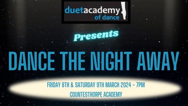 Dance the Night Away - Duet Academy of Dance