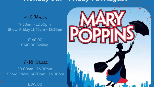 Stagecoach Beckenham presents Mary Poppins 2024 - Stagecoach Performing Arts South London