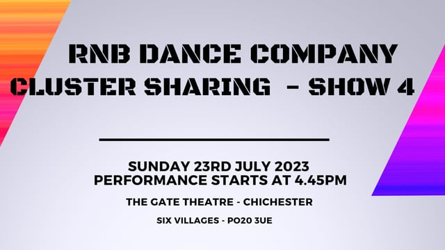 RnB and Interlock Dance Sharing 2023 - SHOW FOUR - RnB and Interlock Dance company