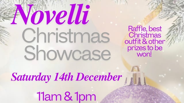 Novelli Christmas Showcase! - Novelli Stage School 