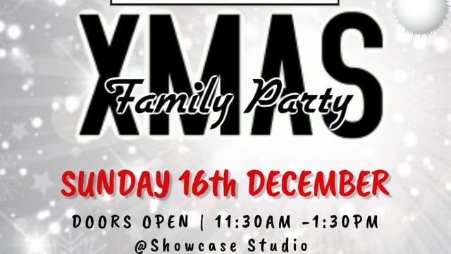 Showcase Family Christmas EOY Party  - Showcase Dance & Stage 