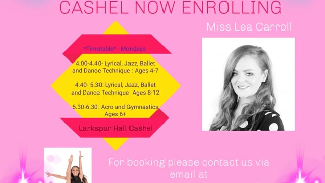 DAPA CASHEL SEPTEMBER 10 WEEK TERM 2021 - The Dancer's Academy of Performing Arts 