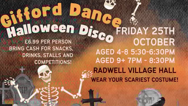 GDA HALLOWEEN DISCO 2024 - Gifford Dance Academy