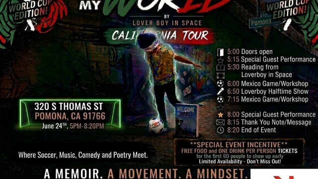 Welcome to my World Book Tour - Nationwide Elite Media