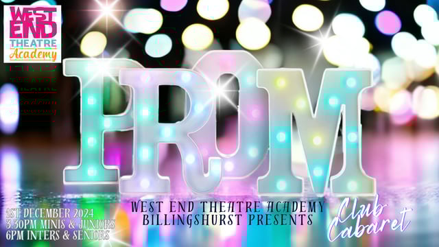 Club Cabaret Billingshurst - Inters & Seniors - West End Theatre Events Ltd.