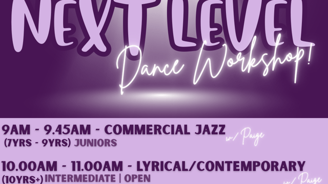 JL Dance Company [NEXT LEVEL - Series One] Dance Intermediate|Open Workshop 10yrs+ - JL Dance Company