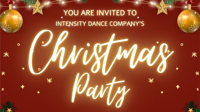Christmas Party 2026 - Intensity Dance Company
