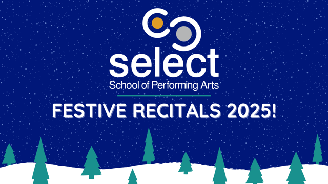 Select Festive Recital - Saturday 6th December (Walthamstow) - Select School of Performing Arts