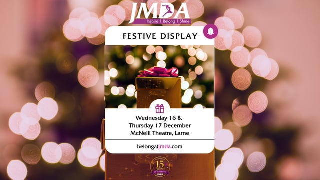 JMDA Festive Display 2026  - JMDA The Studio Ballyclare