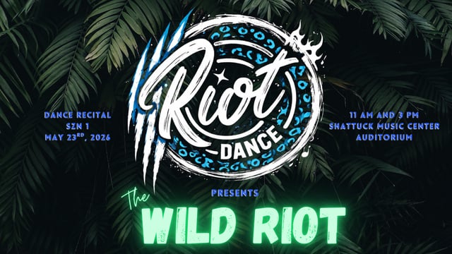 Riot Dance Recital 2026 - Riot Dance