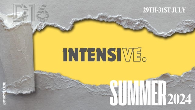 Summer Intensive 2024 - D16 Performing Arts College