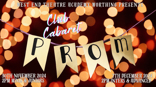 Club Cabaret Worthing - Mini & Junior - West End Theatre Events Ltd.