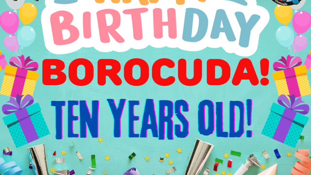 Borocuda's Big 10th Birthday Bash! - Borocuda Swim School