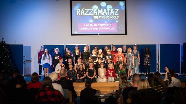 Christmas Presentation and Awards 2025 - Juniors, Inters & Seniors - Razzamataz Theatre School Dumfries