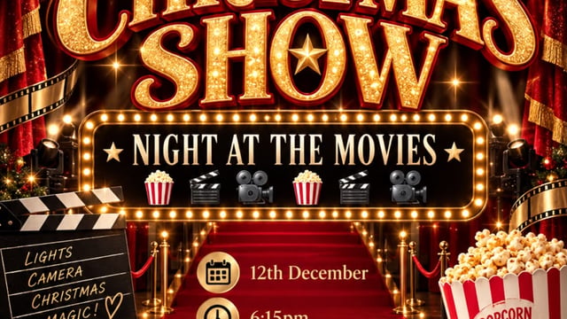 M.E performing arts school - A Night at the movies