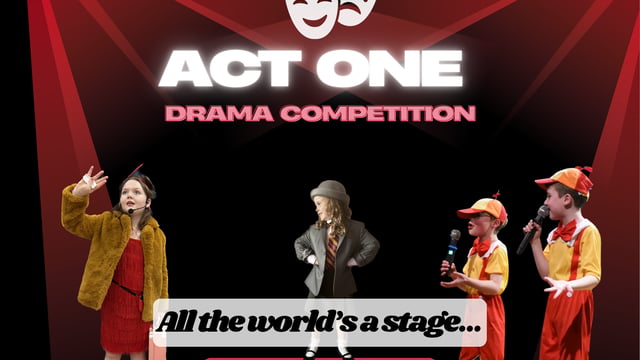 ACT ONE DRAMA COMP - Studio One Dramatic Arts