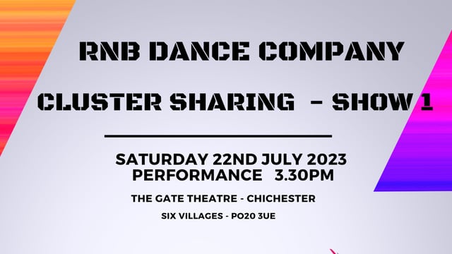 RnB and Interlock Dance Sharing 2023 - SHOW ONE - RnB and Interlock Dance company