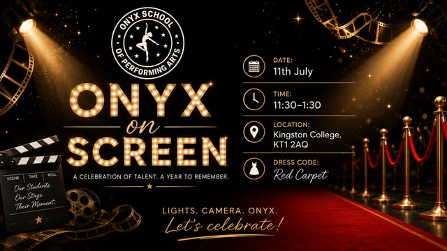 Onyx School of Performing Arts - Onyx on Screen