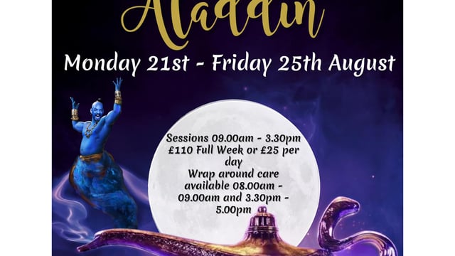 KASA Summer Holiday Performing Arts Camp Week 3- Aladdin - The KAS Academy
