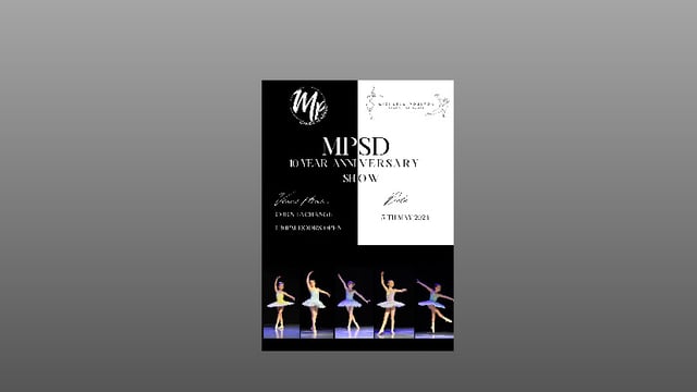 MPSD 10 YEAR ANNIVERSARY SHOW - Michaela Poulton School of Dance