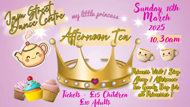 My Little Princess Afternoon Tea - Jammy Events & Functions