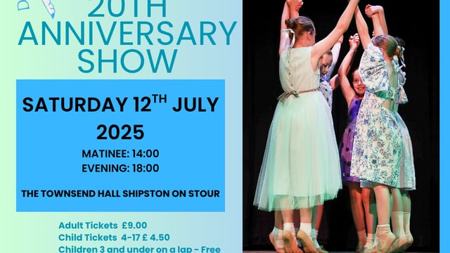 Dance with Dash 20th Anniversary Summer show 2025 - Dance with Dash
