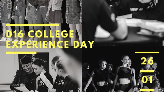 D16 College Experience Day  - D16 Performing Arts College