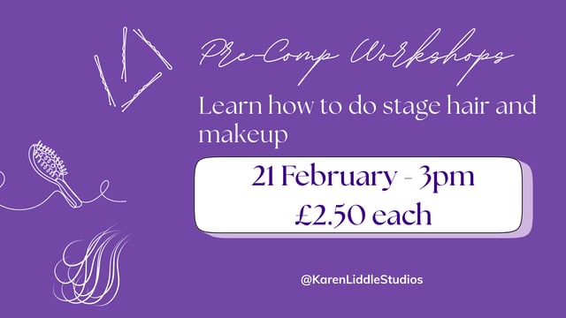 Hair & Makeup Workshop - Friends of Karen Liddle School of Dance