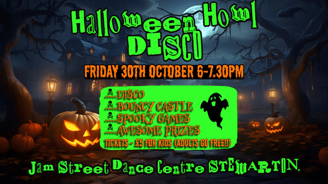 Jam Street School of Dance - Halloween Howl Disco - Stewarton