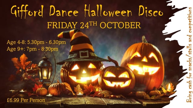 GDA HALLOWEEN DISCO 2025 - Gifford Dance Academy