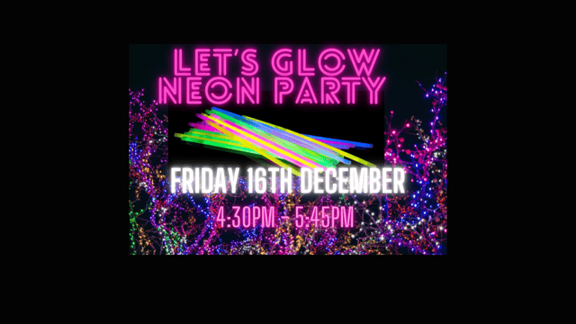 Let’s Glow Neon Party 4:30pm-5:45pm - 1, 2 Step Dance Academy