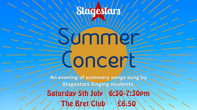 Stagestars Summer Concert - Stagestars Performing Arts